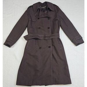 Ralph Lauren Black Label Brown Trench Coat
